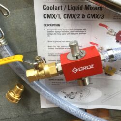 Groz CMX1+ Venturi Coolant Mixer with rotary disc valve