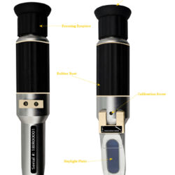 Laxco Refractometer Top And Bottom Views